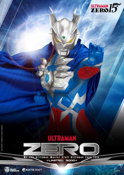 Ultraman-beeldje Master Craft Ultraman Zero 15e editie 41 cm