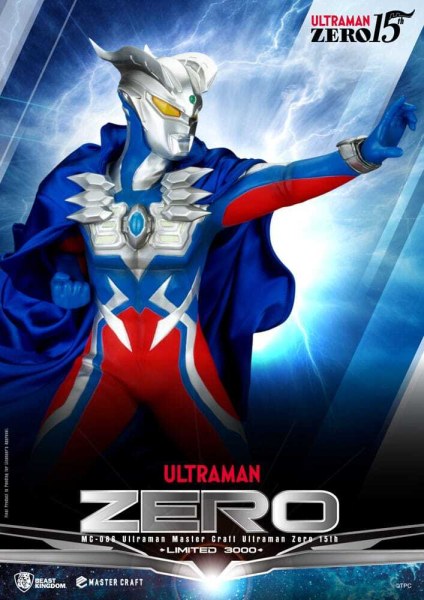 Ultraman-beeldje Master Craft Ultraman Zero 15e editie 41 cm