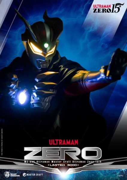 Ultraman-beeldje Master Craft Ultraman Zero 15e editie 41 cm