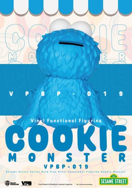 Sesamstraat spaarpot Cookie Monster spaarpot 12 cm