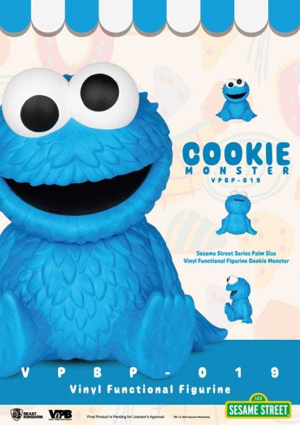 Sesamstraat spaarpot Cookie Monster spaarpot 12 cm