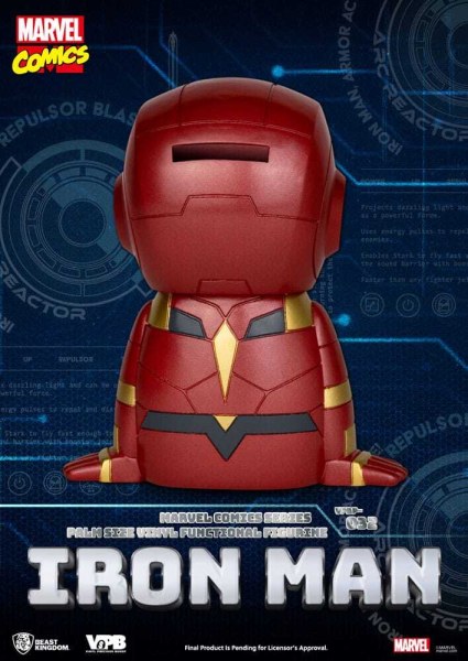 Klassieke Marvel Comics spaarpot Iron Man, 12 cm