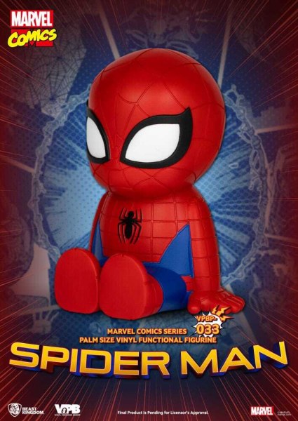 Klassieke Marvel Comics spaarpot Spiderman geldkistje 12 cm