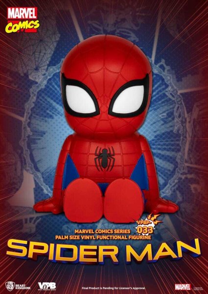 Klassieke Marvel Comics spaarpot Spiderman geldkistje 12 cm