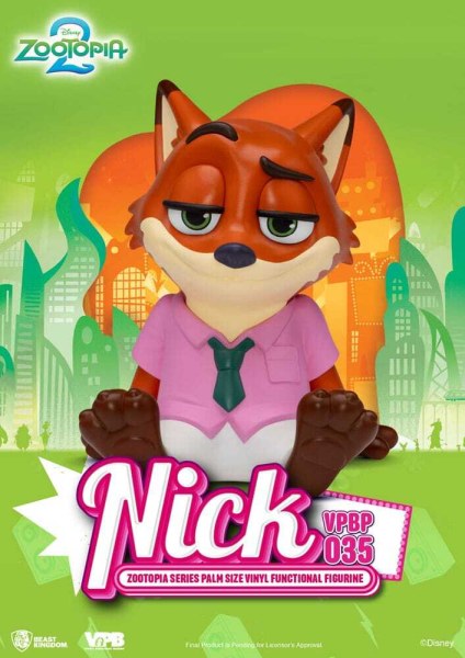 Zootopia spaarpot Nick geldkistje 15 cm