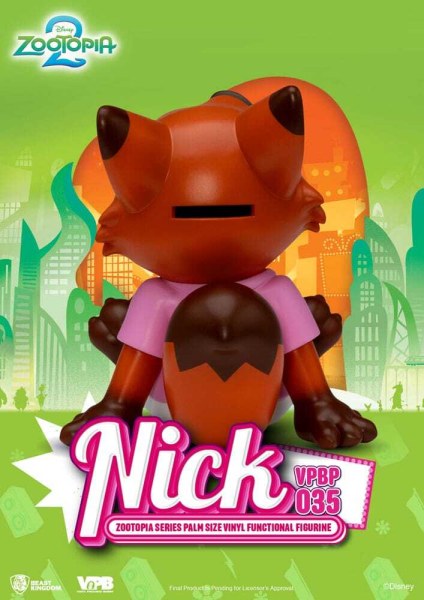 Zootopia spaarpot Nick geldkistje 15 cm