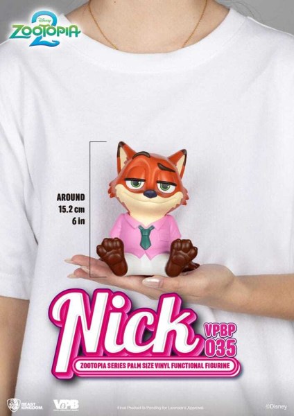 Zootopia spaarpot Nick geldkistje 15 cm