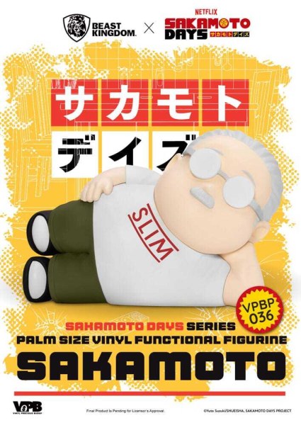 Sakamoto Days spaarpot Taro Sakamoto 14 cm