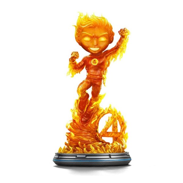 Fantastic Four Mini Co. PVC Human Torch figuur 21 cm