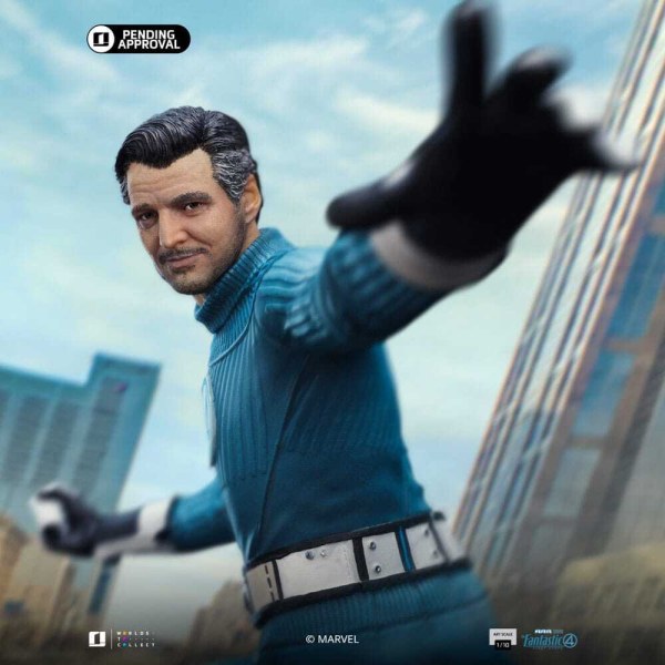 Fantastic Four beeldje 1/10 Art Scale Mr. Fantastic en HERBIE 26 cm