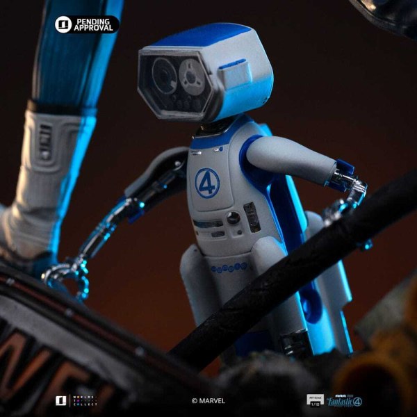 Fantastic Four beeldje 1/10 Art Scale Mr. Fantastic en HERBIE 26 cm