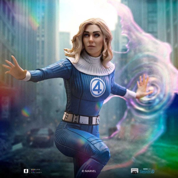 Fantastic Four beeldje 1/10 Art Scale Invisible Woman en Franklin 28 cm