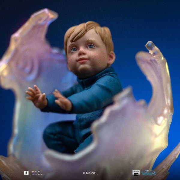 Fantastic Four beeldje 1/10 Art Scale Invisible Woman en Franklin 28 cm