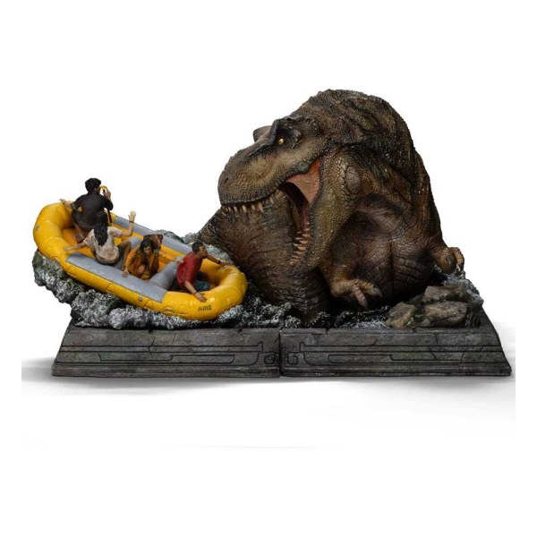 Jurassic World: Rebirth beeldje 1/20 Demi Art Scale T-Rex River Attack 22 cm