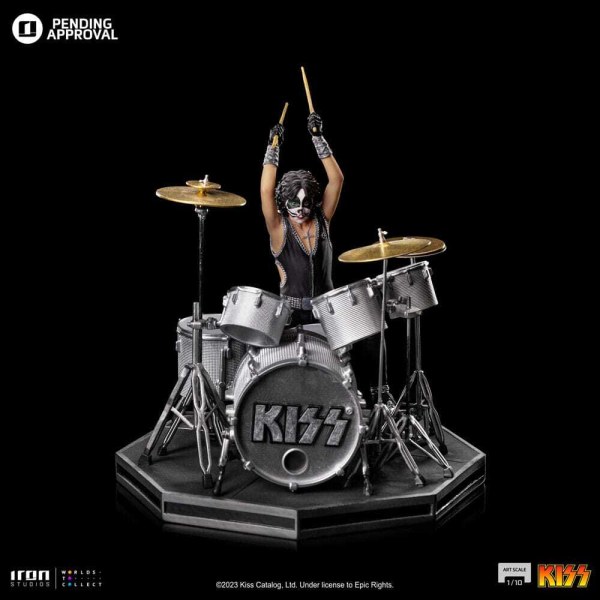 Kusbeeldje Art Scale 1/10 Peter Criss Limited Edition 22 cm