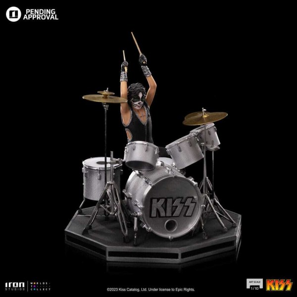 Kusbeeldje Art Scale 1/10 Peter Criss Limited Edition 22 cm