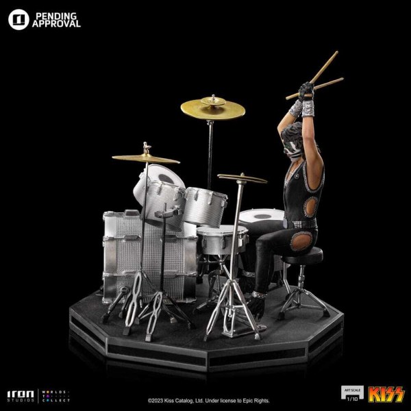 Kusbeeldje Art Scale 1/10 Peter Criss Limited Edition 22 cm