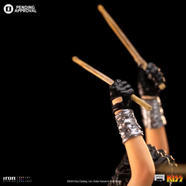 Kusbeeldje Art Scale 1/10 Peter Criss Limited Edition 22 cm