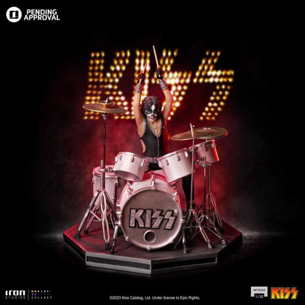 Kusbeeldje Art Scale 1/10 Peter Criss Limited Edition 22 cm