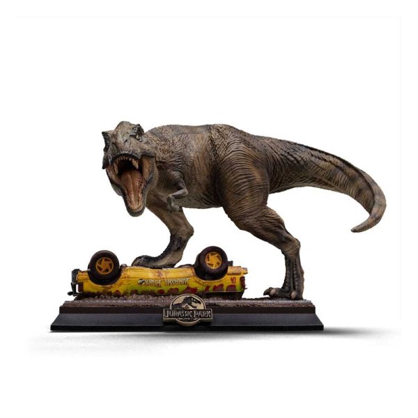 Jurassic Park Icons T-Rex Attack beeldje 15 cm