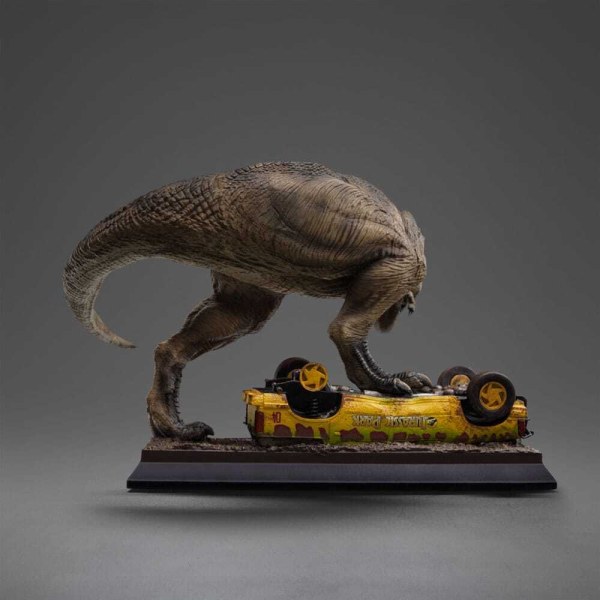 Jurassic Park Icons T-Rex Attack beeldje 15 cm