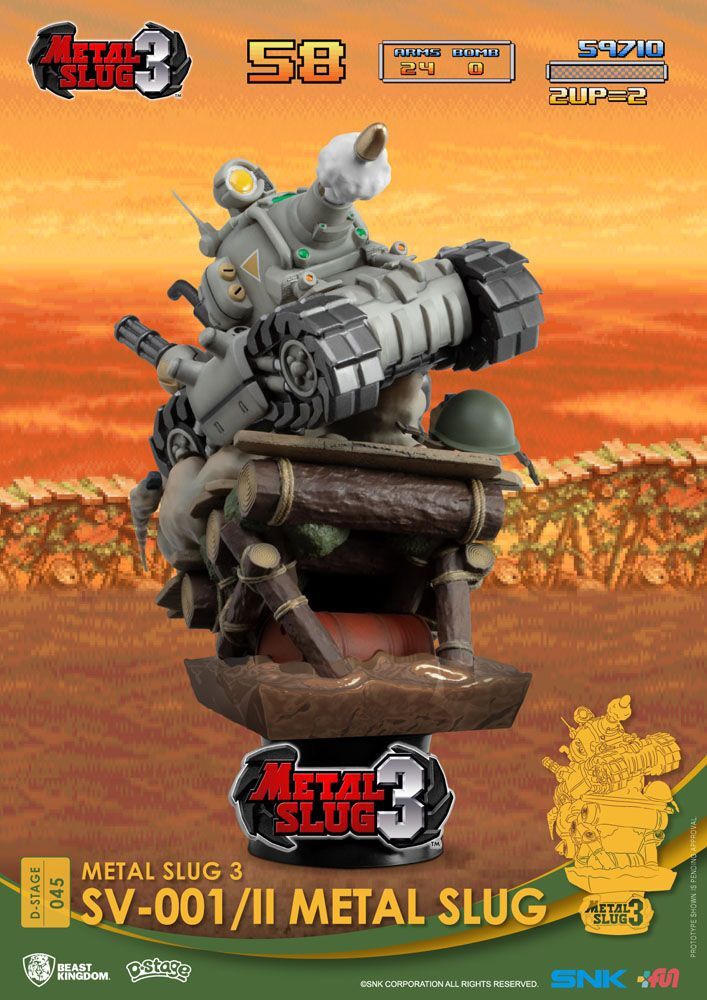 Metal Slug diorama PVC D-Stage SV-001/II Metal Slug 16 cm