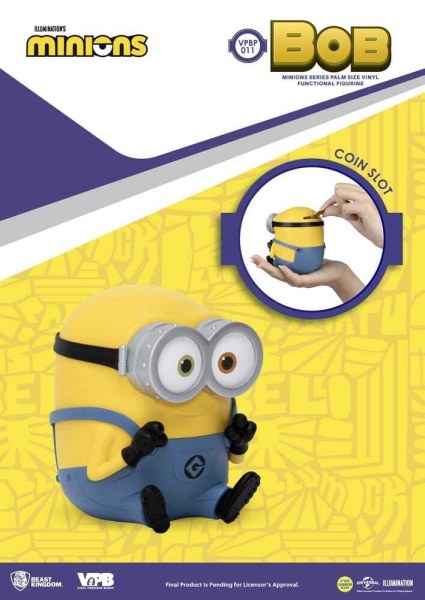Minions Bob spaarpot 10 cm