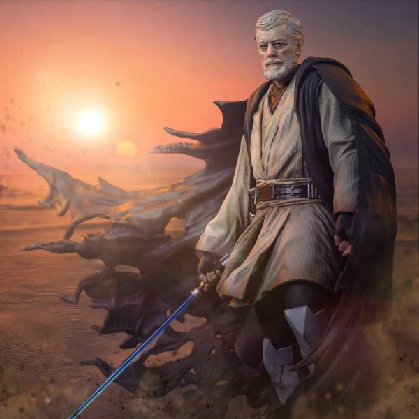 Obi-Wan handtekeningen op Art Scale , 26 cm - Iron Studios Star Wars