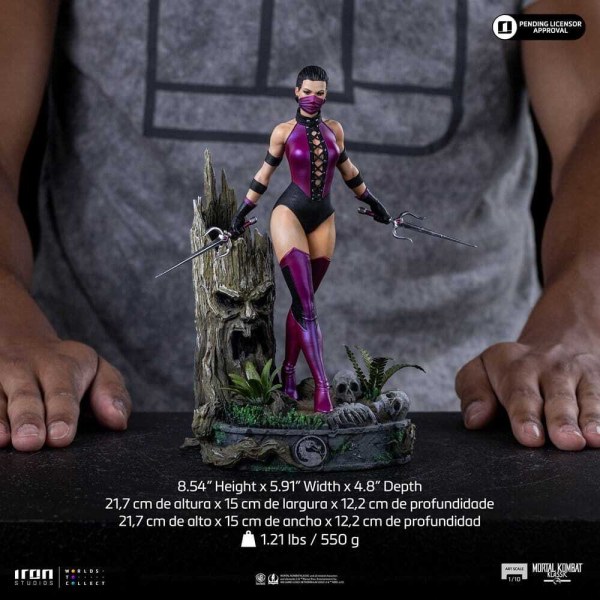 Mileena Art Scale 22 cm - Iron Studios Mortal Kombat