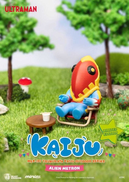 Ultraman Mini Egg Attack Outdoor Series Figuren Tsuburaya Kaiju Blind Box (6) 7 cm