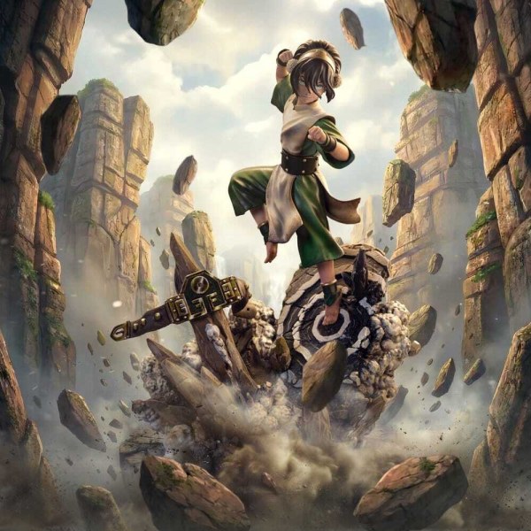 Art Scale Toph 20 cm - Iron Studios Avatar: The Last Airbender