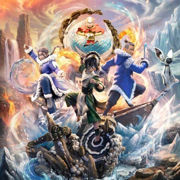 Art Scale Toph 20 cm - Iron Studios Avatar: The Last Airbender