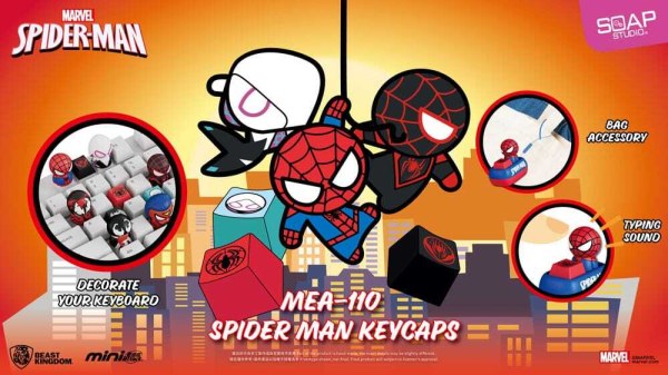 Spider-Man assortiment figuurtjes Mini Egg Attack Blind Box keycaps 5 cm (6)