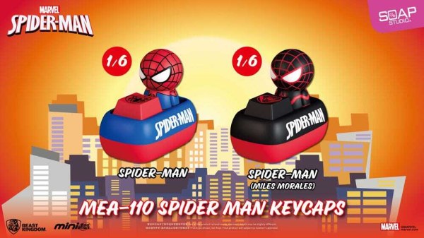Spider-Man assortiment figuurtjes Mini Egg Attack Blind Box keycaps 5 cm (6)