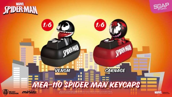 Spider-Man assortiment figuurtjes Mini Egg Attack Blind Box keycaps 5 cm (6)