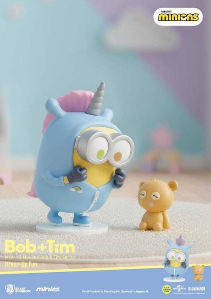 Minions assortiment figuurtjes Mini Egg Attack Blind Box Minions Bob & Tim serie 9 cm (6)
