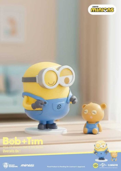 Minions assortiment figuurtjes Mini Egg Attack Blind Box Minions Bob & Tim serie 9 cm (6)