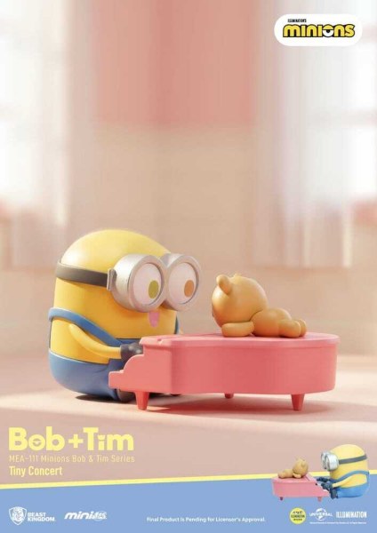 Minions assortiment figuurtjes Mini Egg Attack Blind Box Minions Bob & Tim serie 9 cm (6)