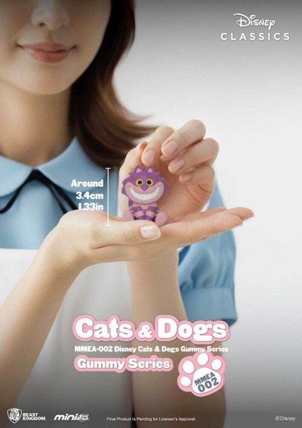 Disney Katten & Honden figuurtje Blind Box - Mini Egg Attack Gummy Series 3 cm