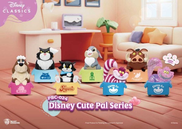 Disney Serie Wrijvingsauto Blind Box Cute Pal (6) 5 cm