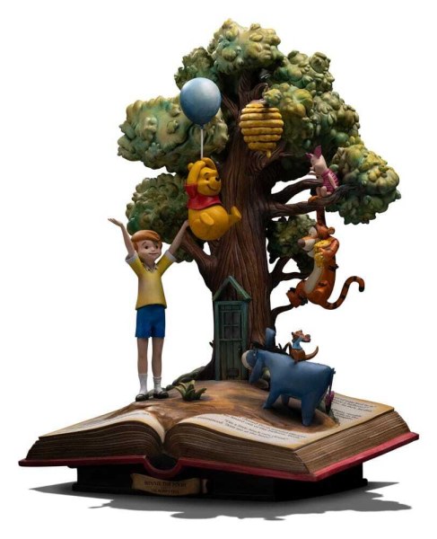 Deluxe Art Scale Winnie de Pooh en vrienden (100e jubileum) 31 cm - Iron Studios Disney Classics