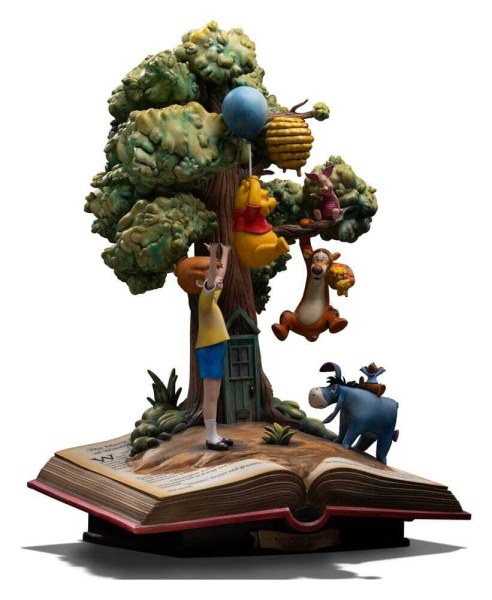 Deluxe Art Scale Winnie de Pooh en vrienden (100e jubileum) 31 cm - Iron Studios Disney Classics