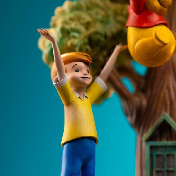 Deluxe Art Scale Winnie de Pooh en vrienden (100e jubileum) 31 cm - Iron Studios Disney Classics