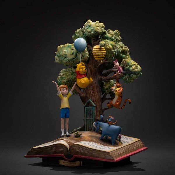 Deluxe Art Scale Winnie de Pooh en vrienden (100e jubileum) 31 cm - Iron Studios Disney Classics