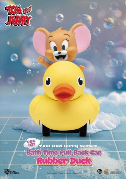 Tom & Jerry Pull Back Car Series 6-Pack Wrijvingsaangedreven Cars Badtijd Verrassingsdoos