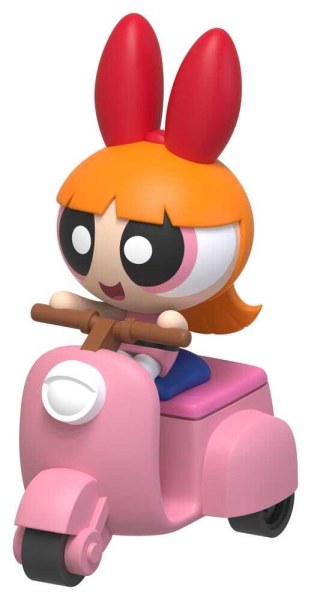 De Powerpuff Girls Pull Back Car Blind Box 5 cm assortiment (6)