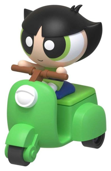 De Powerpuff Girls Pull Back Car Blind Box 5 cm assortiment (6)