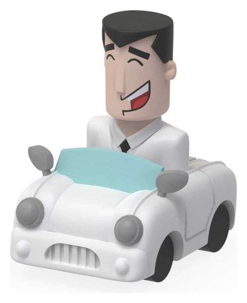 De Powerpuff Girls Pull Back Car Blind Box 5 cm assortiment (6)