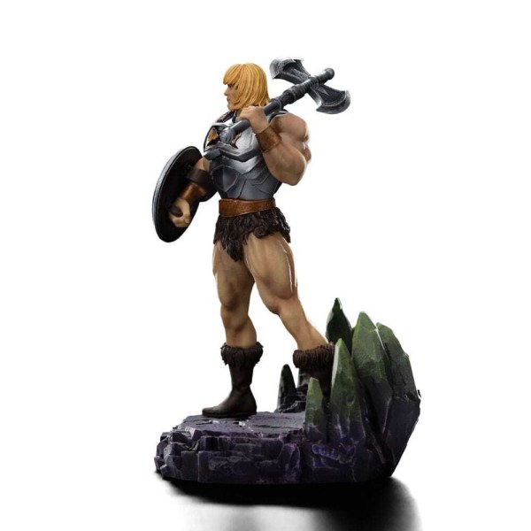 Masters of the Universe beeldje 1/10 Art Scale He-Man Battle Armor versie 23 cm