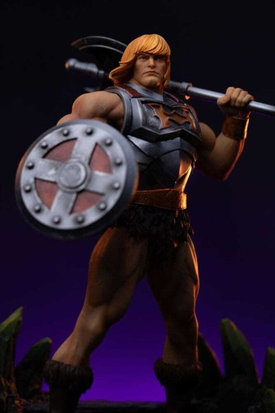 Masters of the Universe beeldje 1/10 Art Scale He-Man Battle Armor versie 23 cm